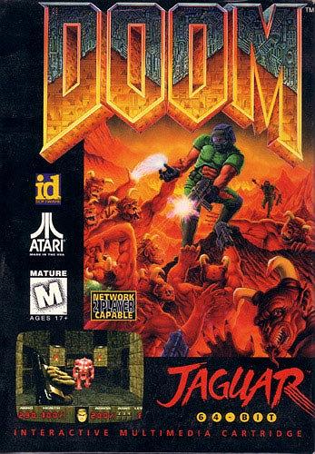 ★ Atari ★ Jaguar Game action 3D DOOM 64 BIT