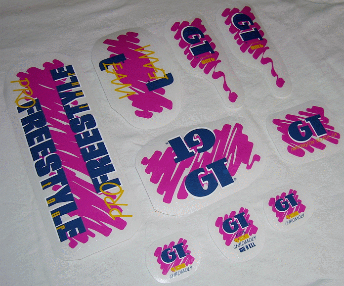 1988 gt online performer decals