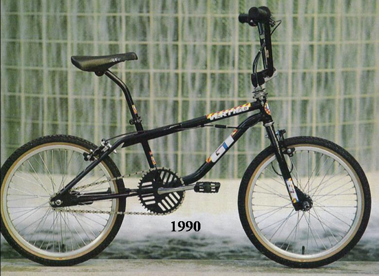 Gt vertigo 1990s hazzard freestyle bmx bicycle decals 